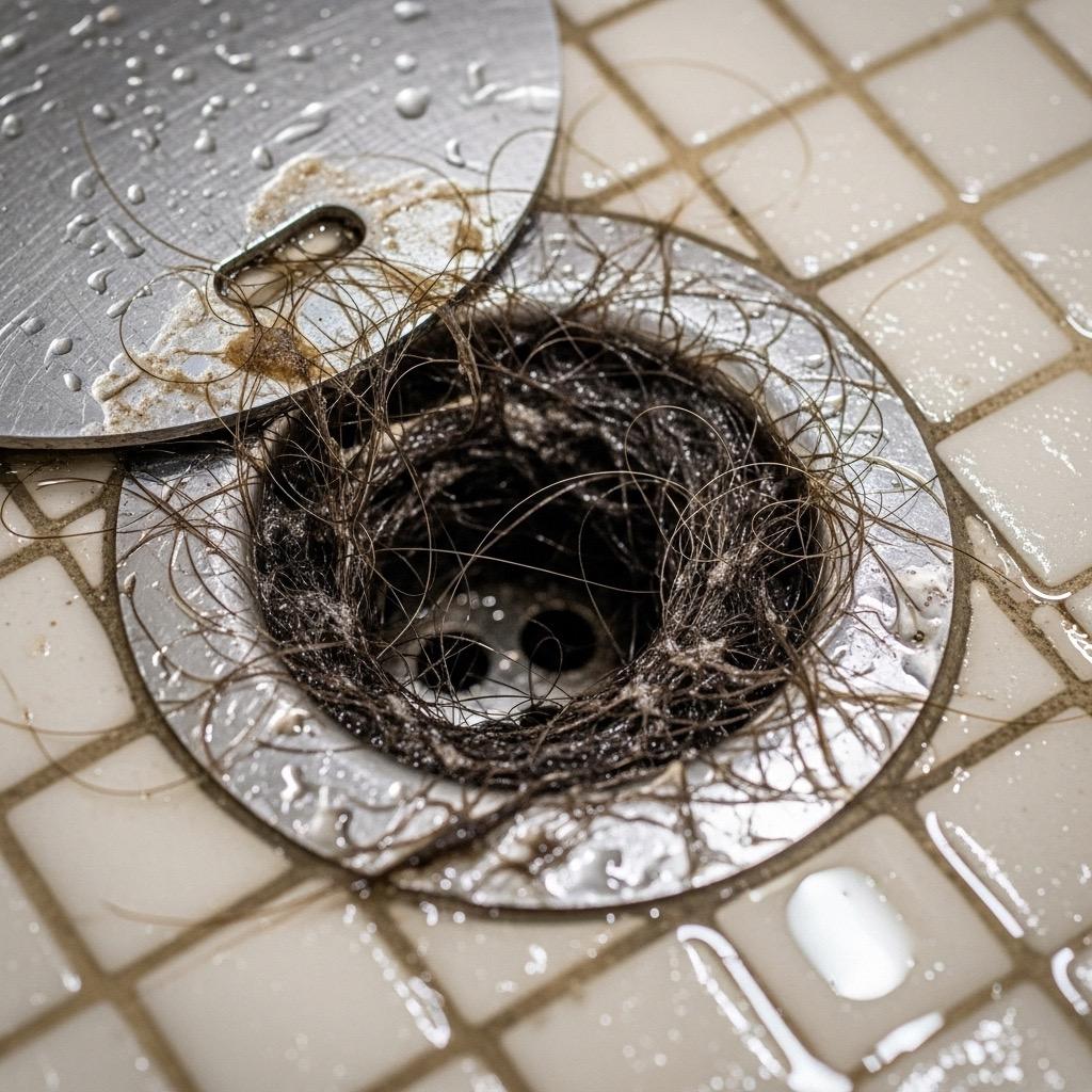 Badkamerputje Verstopt