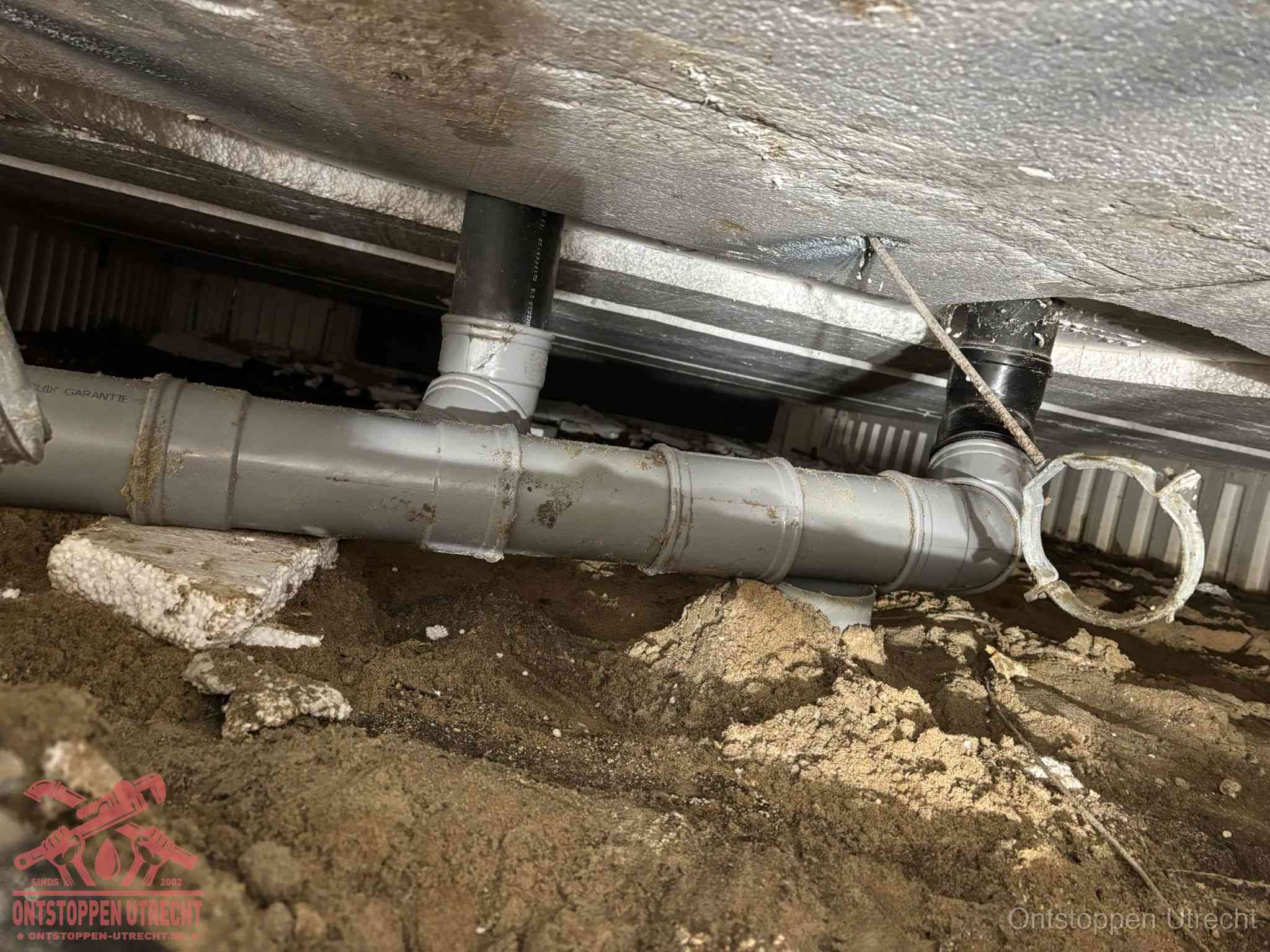 Gemengd gescheiden rioolstelsel in Utrecht