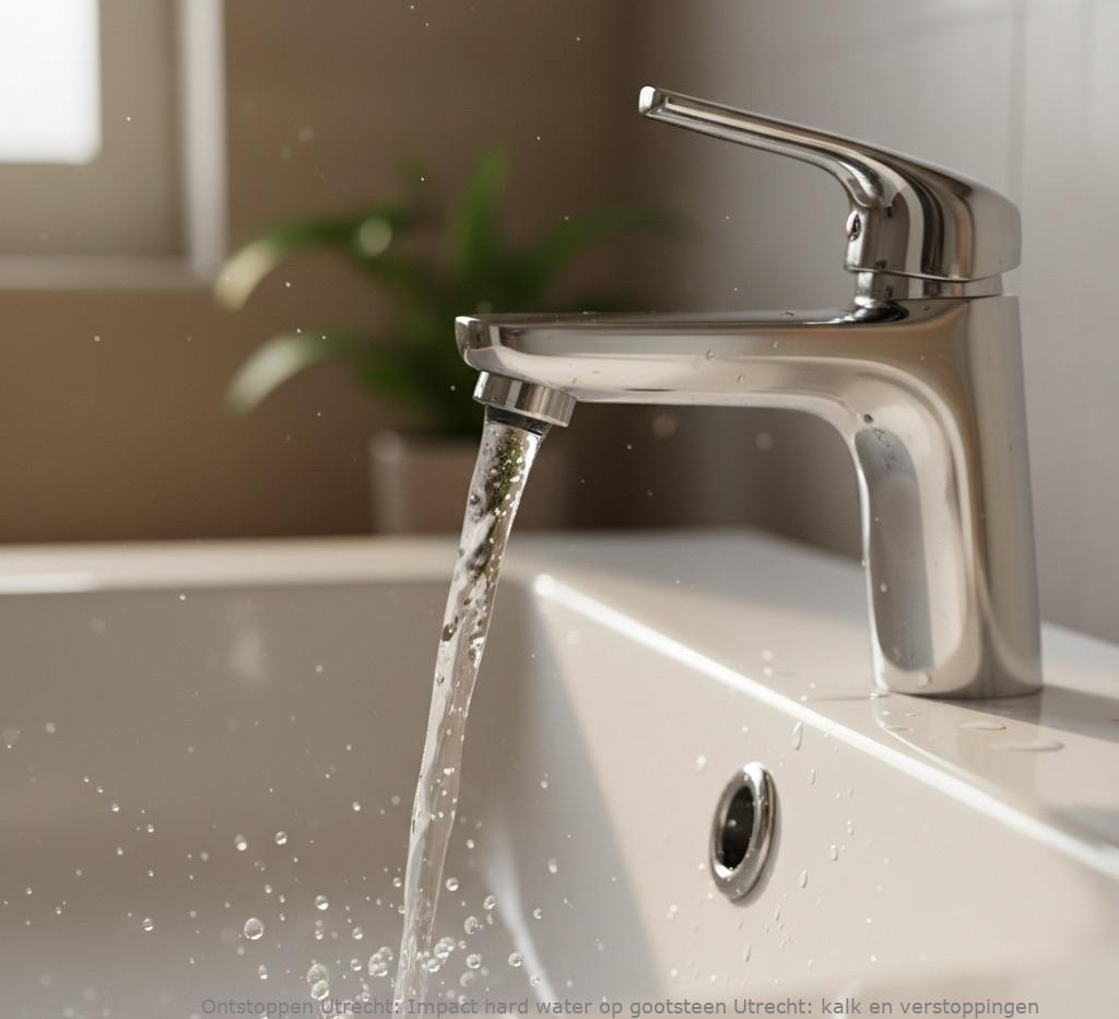 Impact hard water op gootsteen Utrecht: kalk en verstoppingen