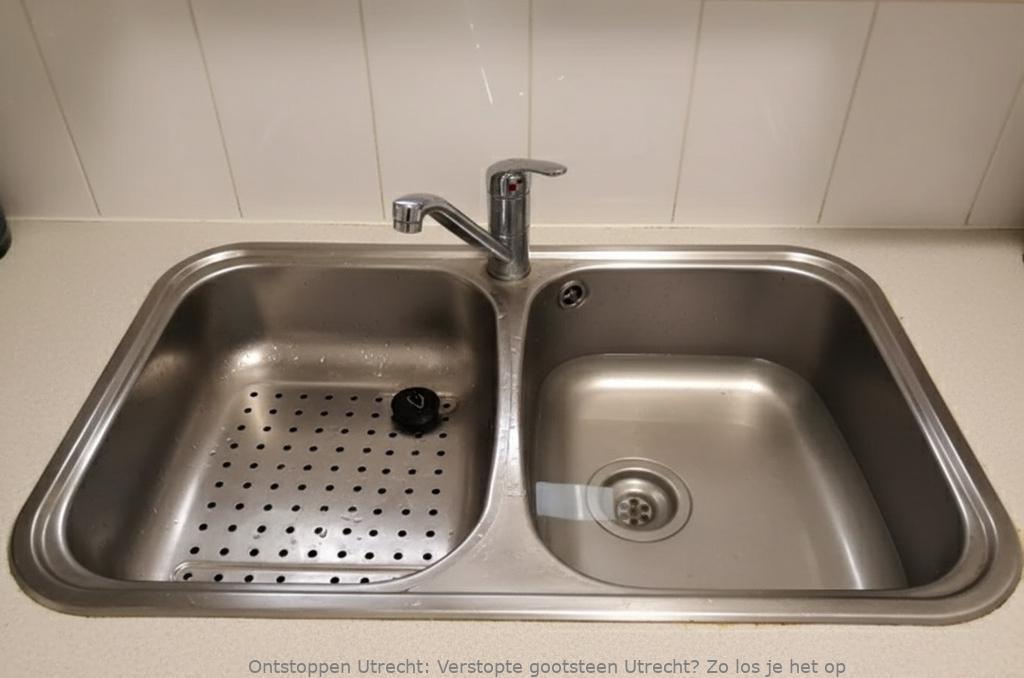 Verstopte gootsteen Utrecht? Zo los je het op