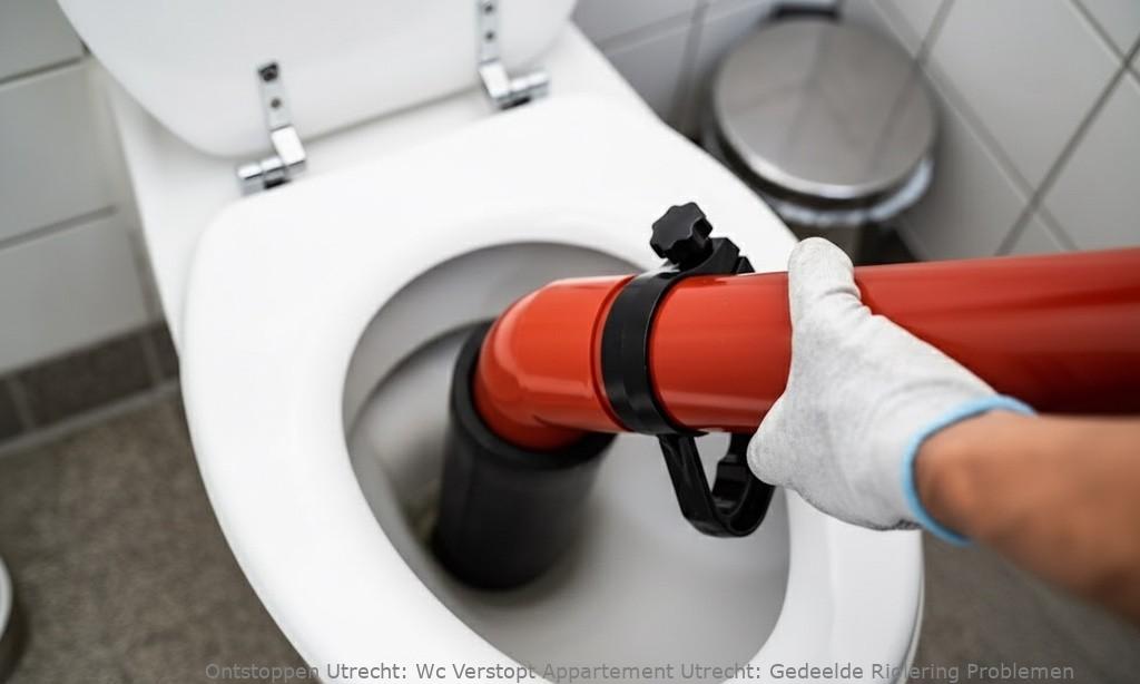 Wc Verstopt Appartement Utrecht: Gedeelde Riolering Problemen